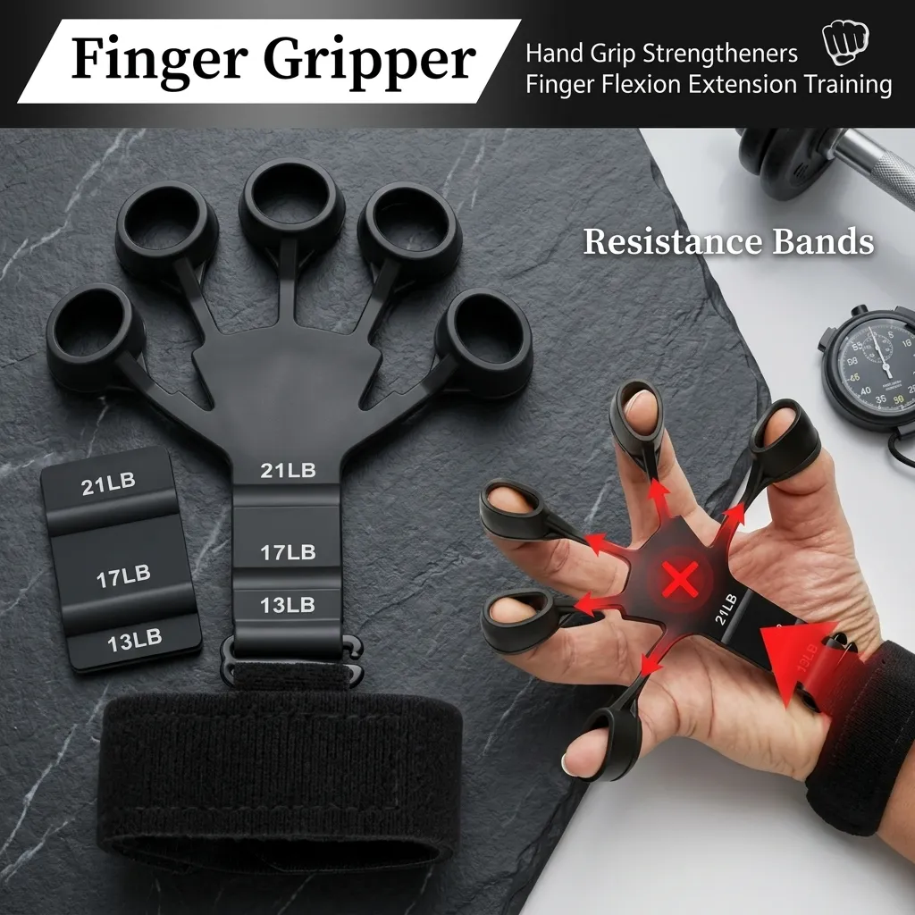 Finger Gripper Patients Hand Strengthener Finger Flexion And Extension Training Durable Comfortable Practical Choice Reliable Performance
