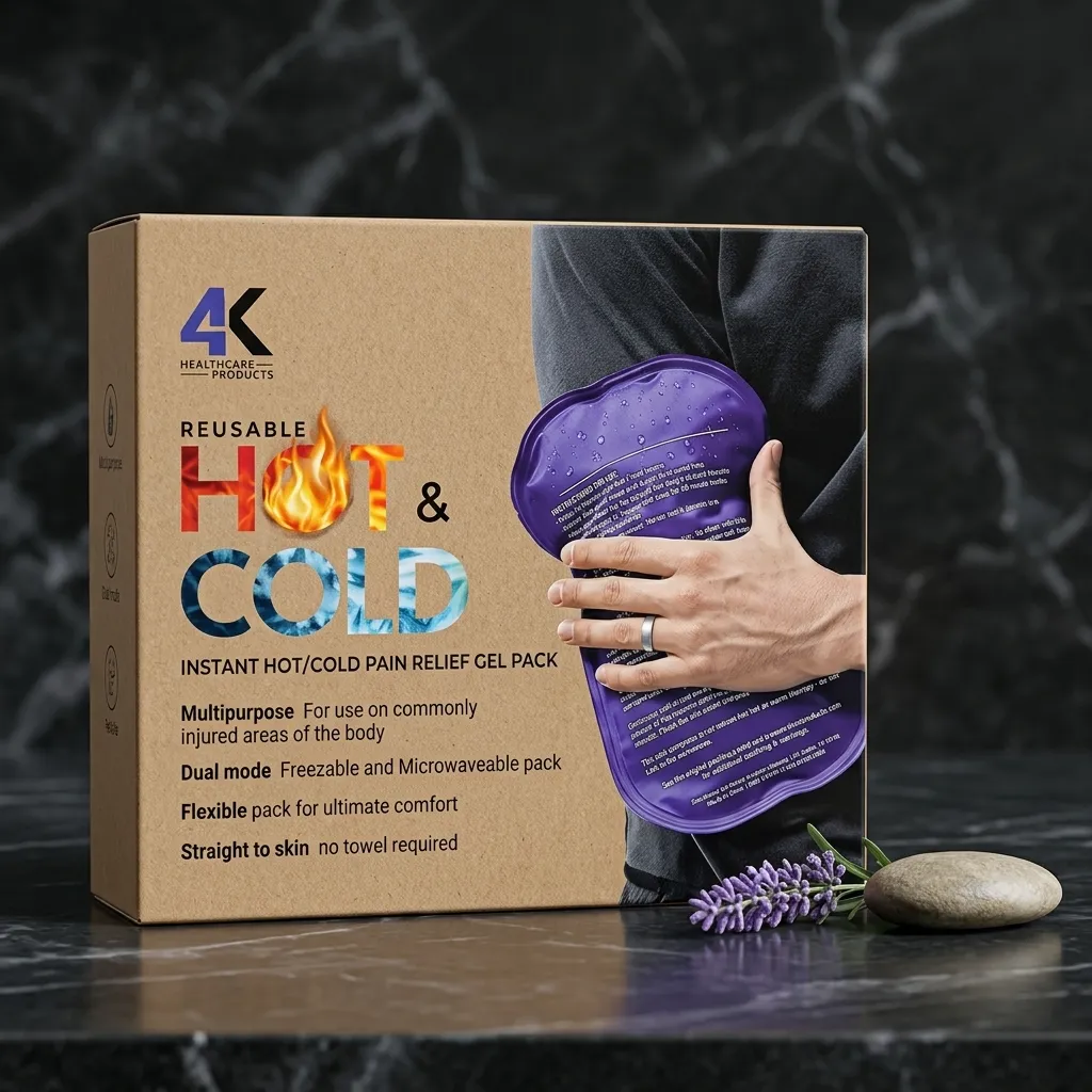 Multi-Purpose Hot and Cold Pack Flexible Gel Pack Physiotherapy