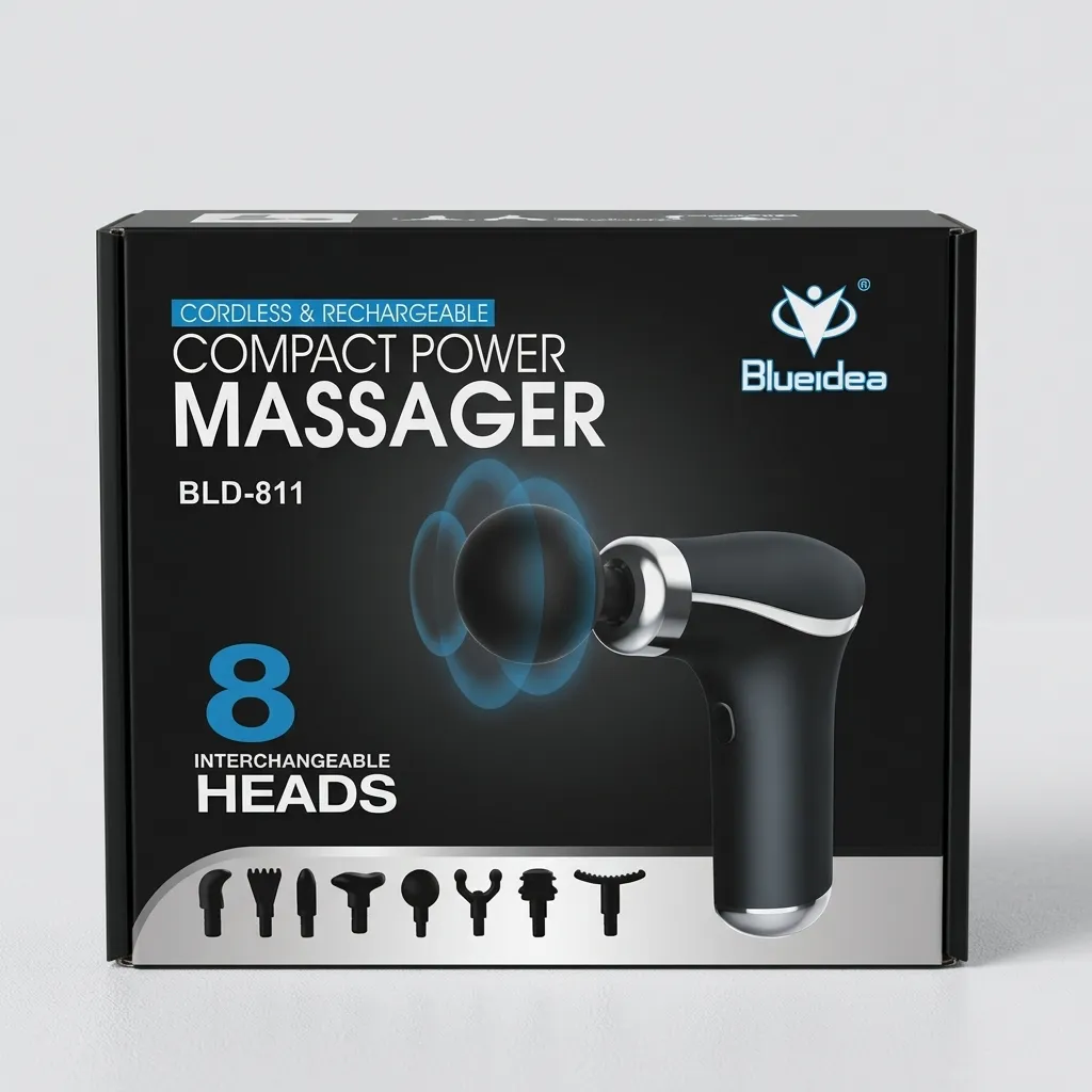 Cordless & Rechargeable Compact Body Massager | Model BLD-811